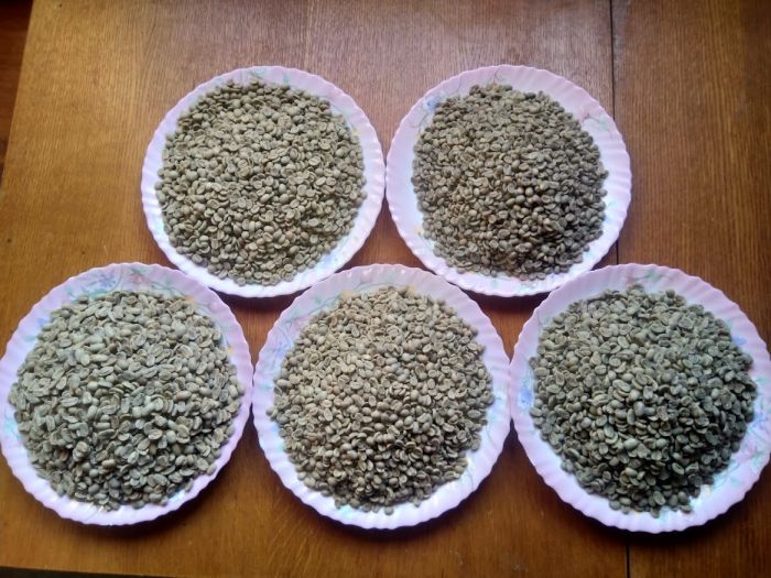 Арабіка Колумбія Супремо зелена